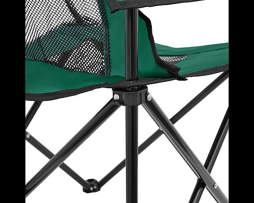 Крісло для кемпінгу NILS CAMP NC3302, темне-зелене