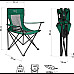 Крісло для кемпінгу NILS CAMP NC3302, темне-зелене