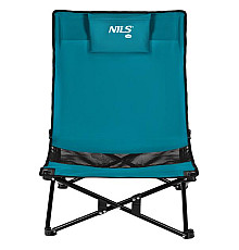 Крісло для кемпінгу NILS CAMP NC3306, синьо-чорне