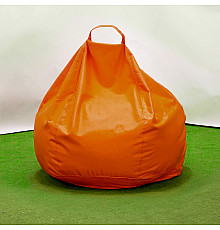 Безкаркасне крісло GreenGard Пуф, помаранчеве