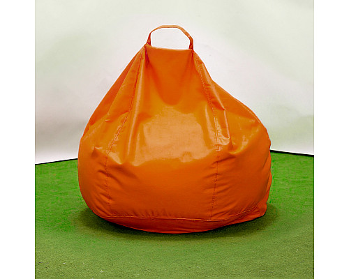 Безкаркасне крісло GreenGard Пуф, помаранчеве