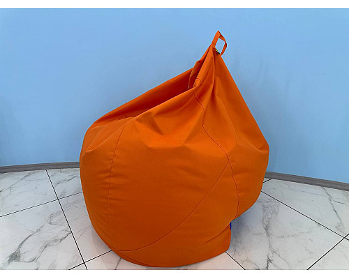 Безкаркасне крісло GreenGard Пуф, помаранчеве