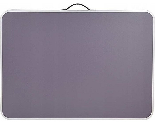 Стіл розкладний туристичний ENERO CAMP 80 x 60 x 70 см - сірий