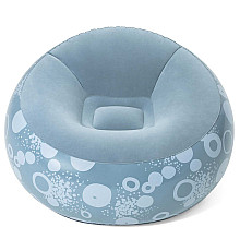 Крісло надувне Bestway 75052 112 x 112 x 66 см, блакитне