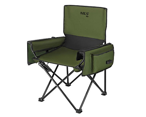 Крісло для кемпінгу NILS CAMP NC3703, зелене