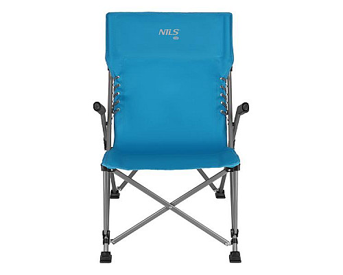 Крісло для кемпінгу NILS CAMP NC3704, блакитне