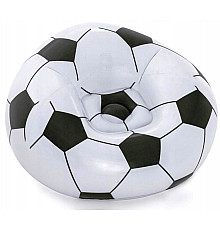 Крісло надувне Bestway 75010 114x102x66 см, чорно-біле