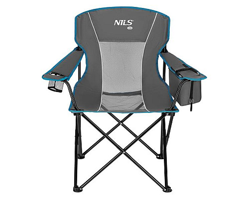 Крісло для кемпінгу NILS CAMP NC3706, сіре