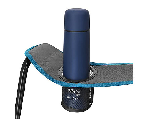 Крісло для кемпінгу NILS CAMP NC3706, сіре