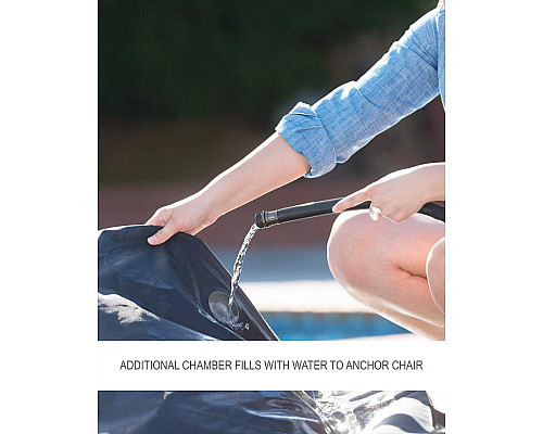 Крісло надувне INTEX 68582 112x109x69 см, коралове