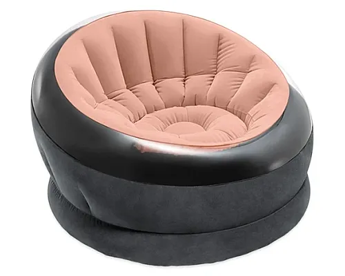 Крісло надувне INTEX 68582 112x109x69 см, коралове