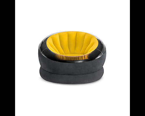 Крісло надувне INTEX 68582 112x109x69см, жовте
