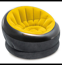 Крісло надувне INTEX 68582 112x109x69см, жовте