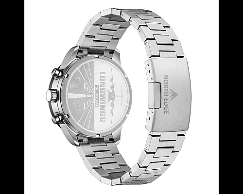 Годинник механічний NORTH EDGE Longwings Black