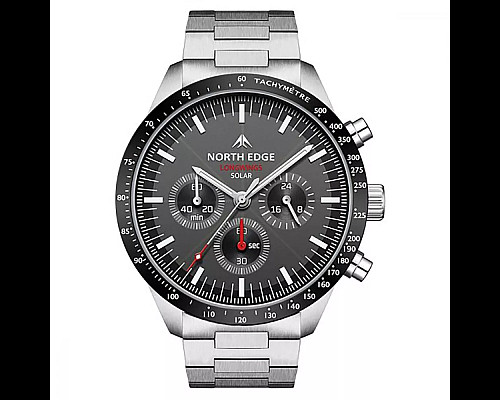 Годинник механічний NORTH EDGE Longwings Black