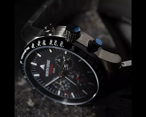 Годинник механічний NORTH EDGE Longwings Black