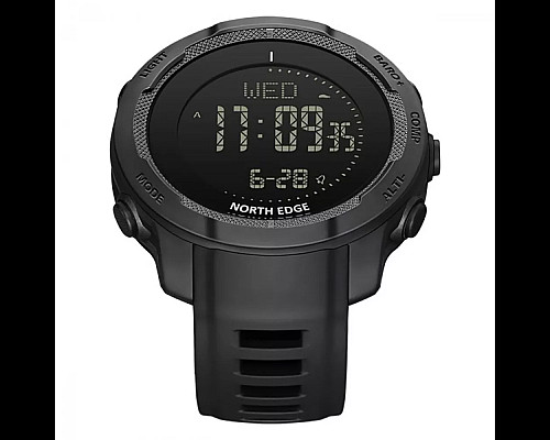 Годинник цифровий NORTH EDGE VERTICO чорний