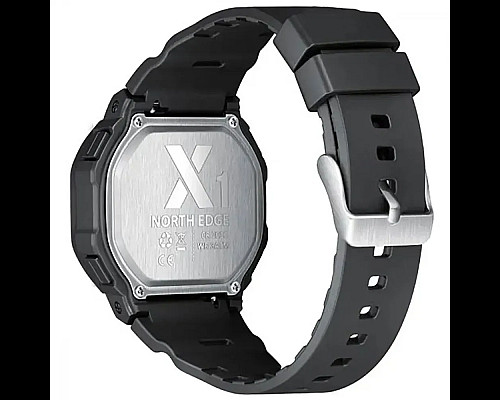 Годинник цифровий NORTH EDGE X1 чорно-червоний
