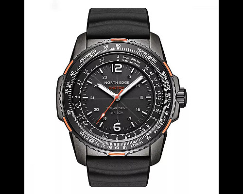 Годинник механічний NORTH EDGE PHOTON Black