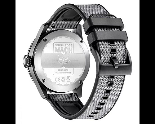 Годинник механічний NORTH EDGE MACH Black