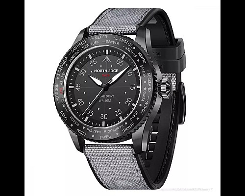 Годинник механічний NORTH EDGE MACH Black