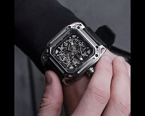 Годинник механічний NORTH EDGE SPACE X Silver