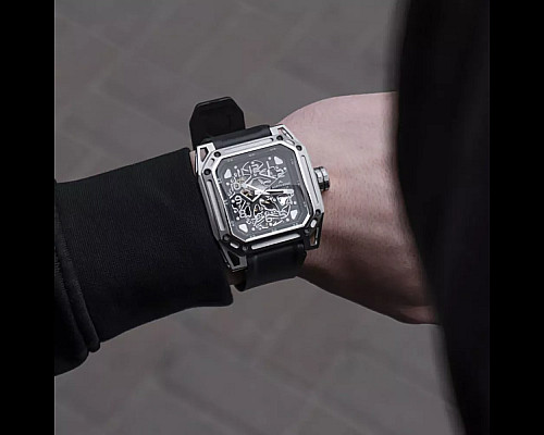 Годинник механічний NORTH EDGE SPACE X Silver