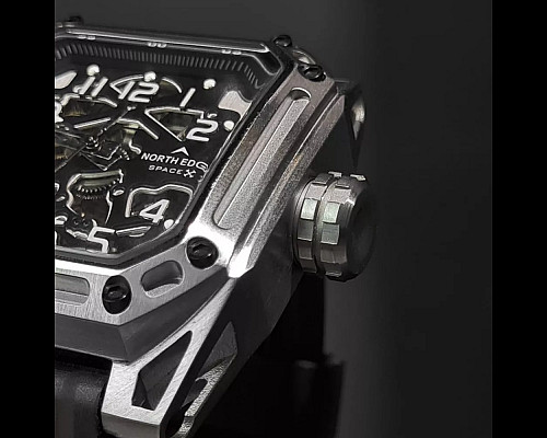 Годинник механічний NORTH EDGE SPACE X Silver