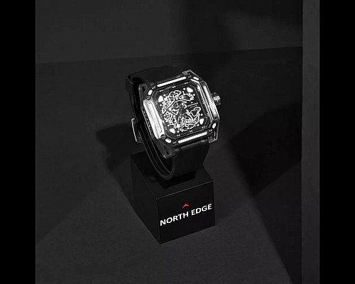 Годинник механічний NORTH EDGE SPACE X Silver