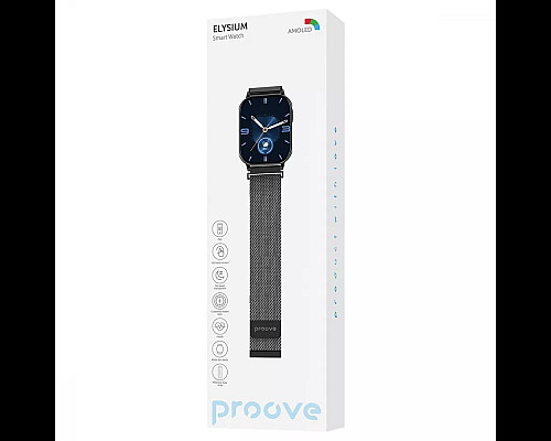 Смарт-годинник Proove Elysium Black