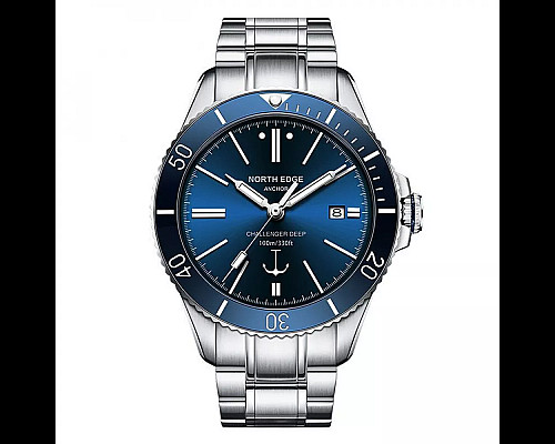 Годинник механічний NORTH EDGE ANCHOR Blue