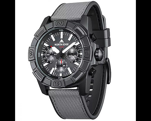 Годинник механічний NORTH EDGE Blaze Black