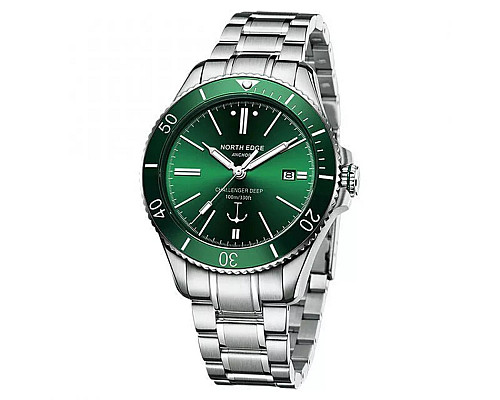 Годинник механічний NORTH EDGE ANCHOR Green