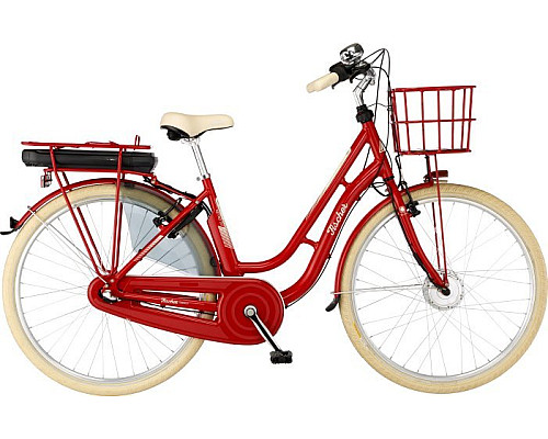 Електровелосипед Fischer Cita Retro 2.0 28 червоний