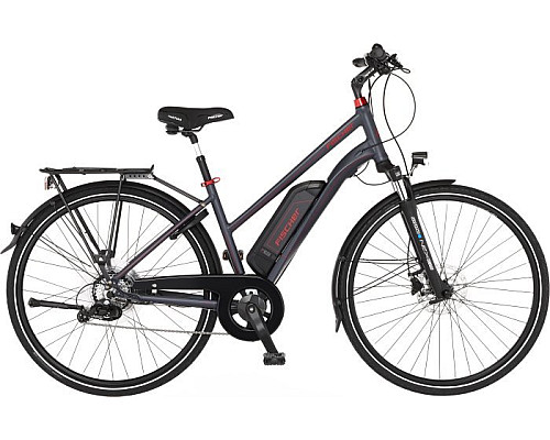 Електричний велосипед Fischer Viator 1.0 28 графітовий