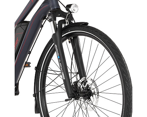 Електричний велосипед Fischer Viator 1.0 28 графітовий