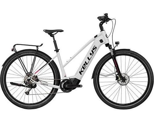 Електричний велосипед Kellys Kellys E-Cristy 30 Panasonic White 28 720Wh 2023 (L) Електричний велосипед Kellys Kellys E-Cristy 30 Panasonic White 28 720Wh 2023 (L)