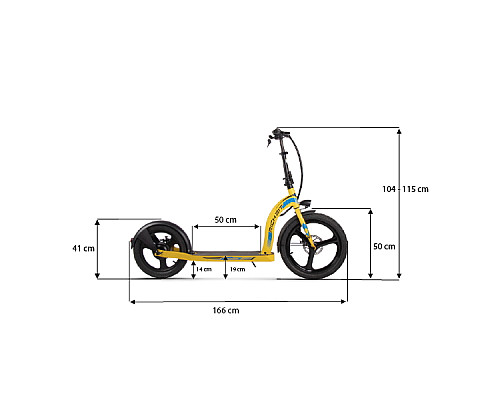 W-TEC Richbit 20/16' - жовтий W-TEC Richbit 20/16' - жовтий