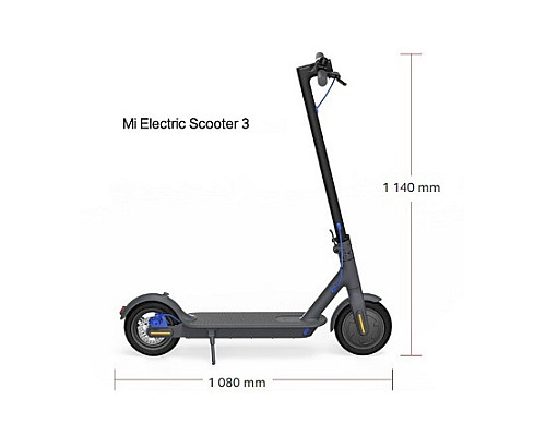 Електросамокат Xiaomi Mi Electric Scooter 3 чорний