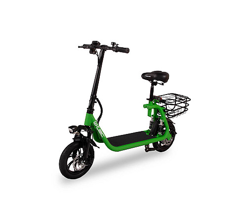 Електросамокат з сидінням W-TEC Billar II 500W 12” зелений