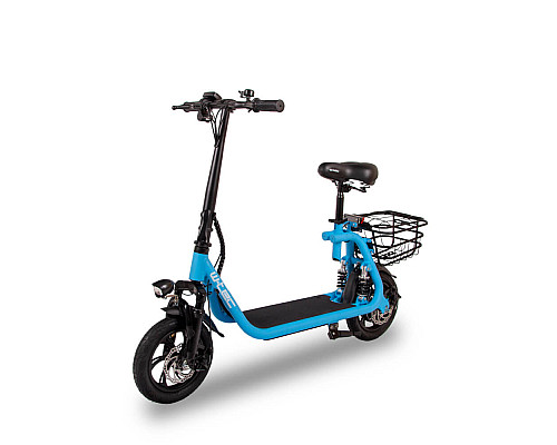 Електросамокат з сидінням W-TEC Billar II 500W 12” синій