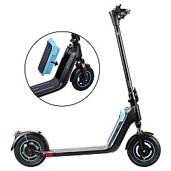 Електросамокат зі знімною батареєю W-TEC SwapCharge 500 W 10” чорно-блакитний
