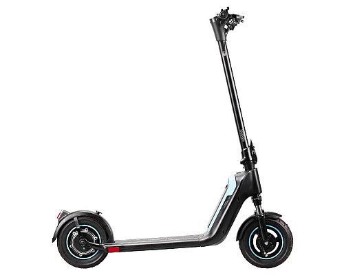 Електросамокат зі знімною батареєю W-TEC SwapCharge 500 W 10” чорно-блакитний