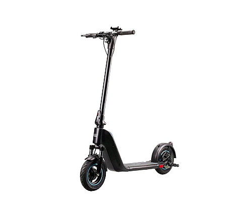 Електросамокат зі знімною батареєю W-TEC SwapCharge 500 W 10” чорно-блакитний