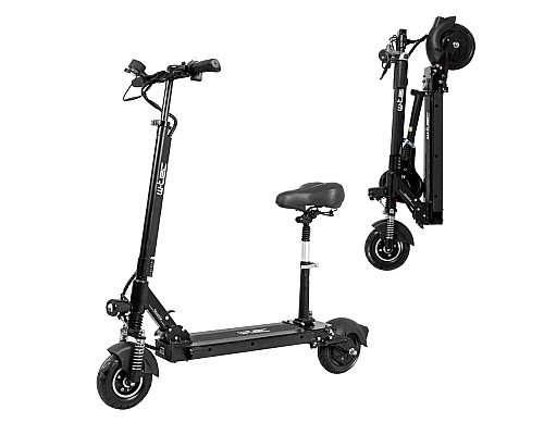 W-TEC Skootie Pro II 8' з сидінням - чорний W-TEC Skootie Pro II 8' з сидінням - чорний