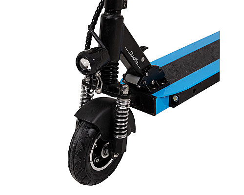 W-TEC Skootie Pro II 8' з сидінням - чорно-синій W-TEC Skootie Pro II 8' з сидінням - чорно-синій