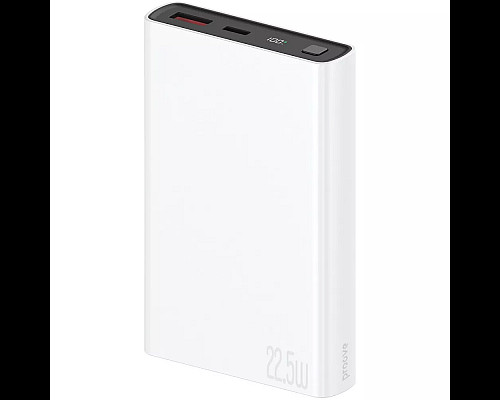 Повербанк Proove Hyper Flux Plus 22.5W 10000 mAh, білий