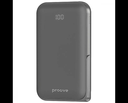 Повербанк Proove Knight 20W 10000 mAh, темно-сірий