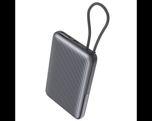 Повербанк Proove Moon Rock 2-в-1 22.5W 10000 mAh, сірий