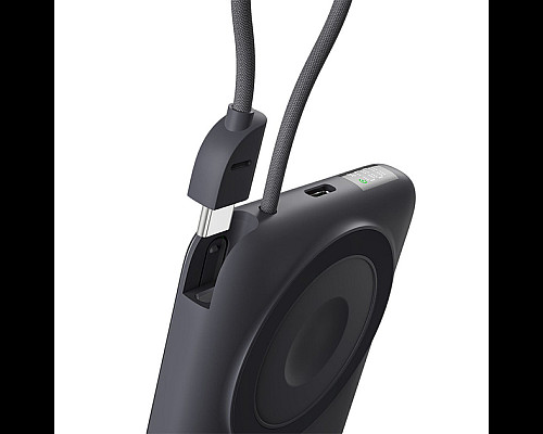 Повербанк Proove Moon Rock 2-в-1 22.5W 10000 mAh, сірий